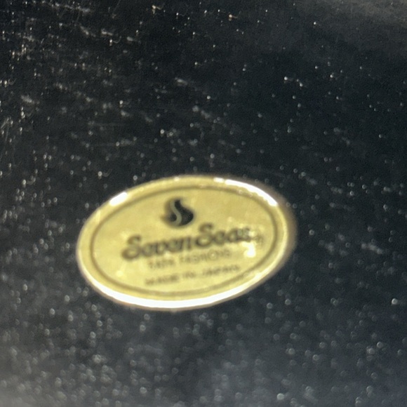 Vintage Seven Seas retro tissue box and cup set - Picture 4 of 7